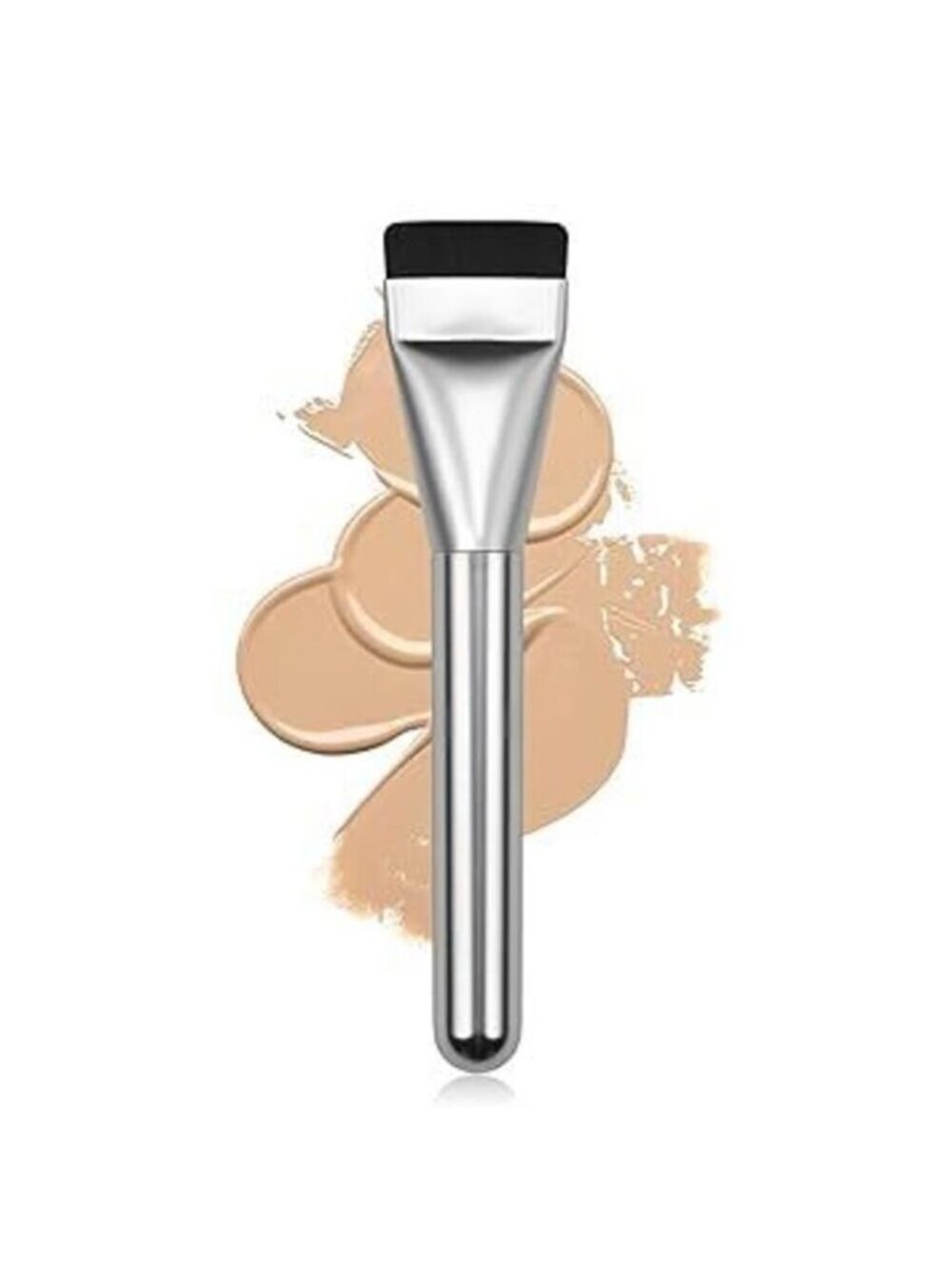Flat Foundation Brush,Korean Makeup Brush Spatula Facial Brush For Liquid